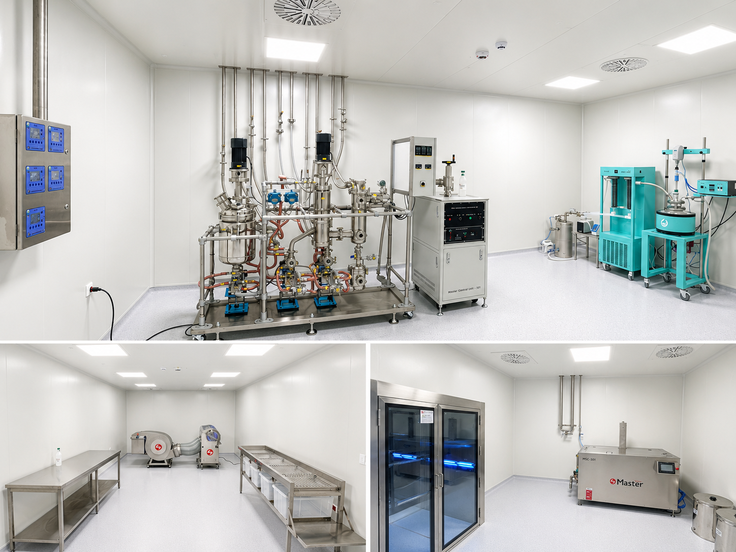 CURITY Pharma pharmaceutical clean room